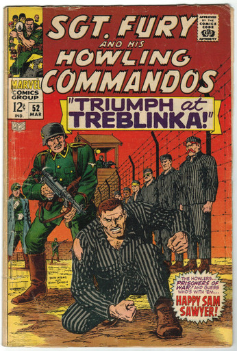 Sgt Fury #52 GD Front Cover