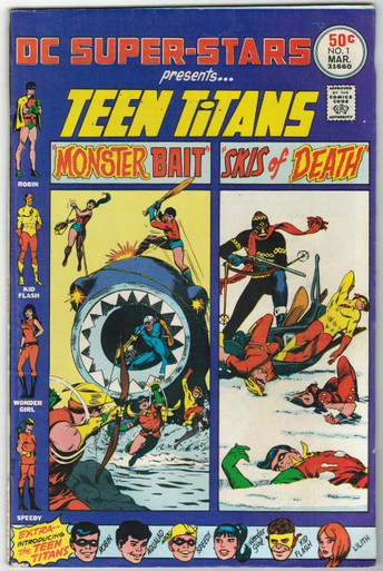 DC Super Stars #1 VG/FN Front Cover