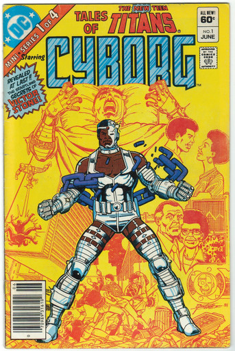 Tales of the New Teen Titans #1 VG Front Cover