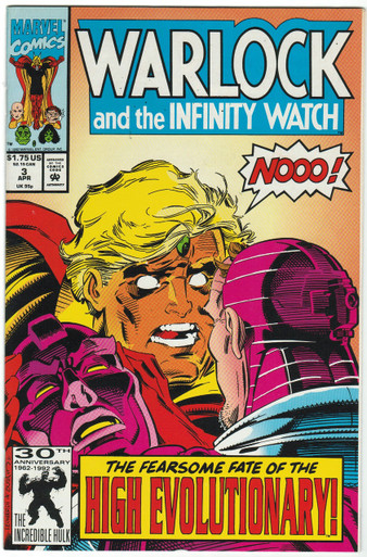 Warlock and the Infinity Watch #3 VF/NM Front Cover