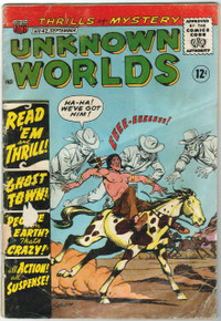 Unknown Worlds #42 GD Front Cover