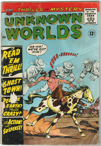 Unknown Worlds #42 GD Front Cover