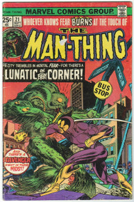 Man-Thing #21 Very Good