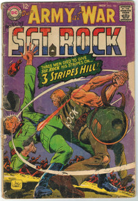 Our Army at War #186 FR Front Cover