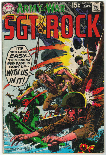 Our Army at War #210 GD Front Cover