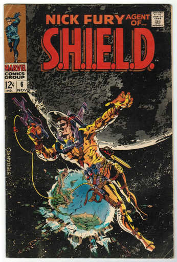 Nick Fury, Agent of S.H.I.E.L.D. #6 VG Front Cover