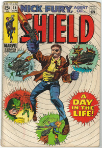 Nick Fury, Agent of S.H.I.E.L.D. #14 GD Front Cover
