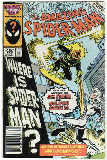 Amazing Spider Man #279 FN Front Cover