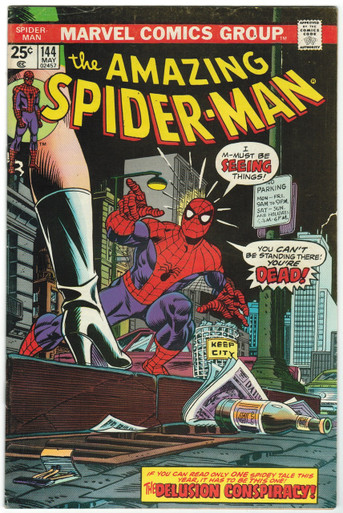 Amazing Spider Man #144 VF Front Cover