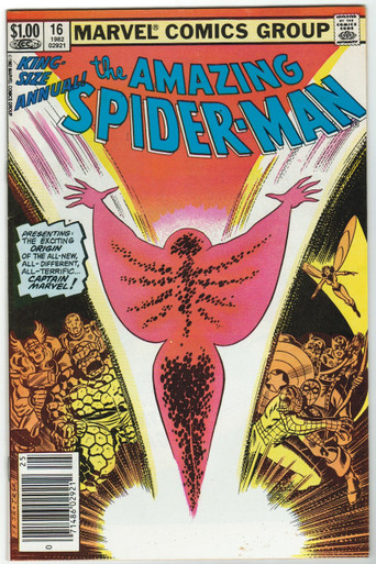 Amazing Spider Man Annual #16 VF/NM Front Cover