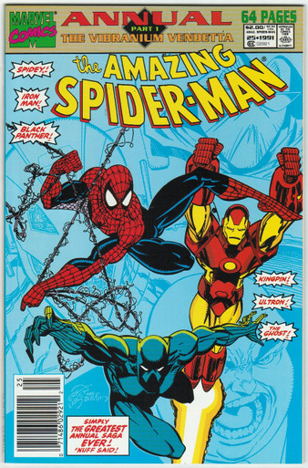 Amazing Spider Man Annual #25 NM Front Cover