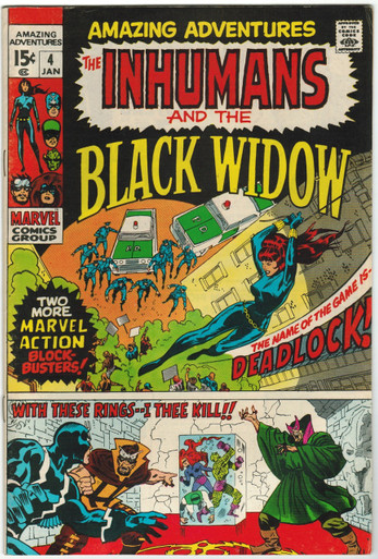 Amazing Adventures #4 VF Front Cover