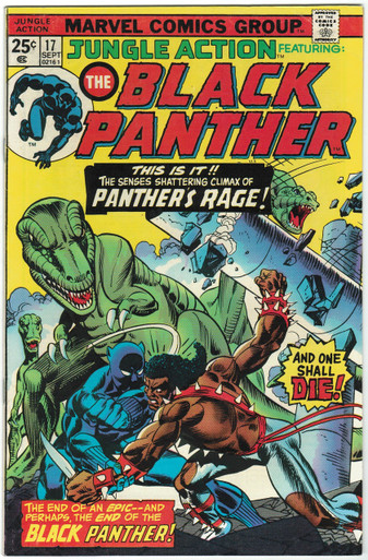 Jungle Action #17 VF Front Cover