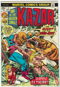 Ka-Zar Lord of the Hidden Jungle #3 Very Fine