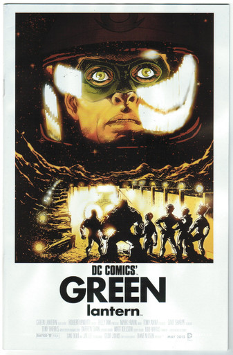Green Lantern #4 Movie Poster Variant NM Front Cover