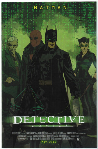 Detective Comics #40 NM Movie Poster Variant Front Cover