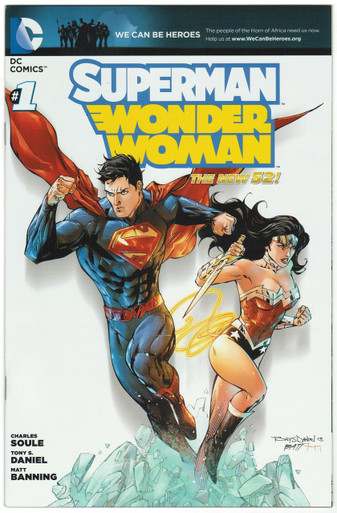 Superman/Wonder Woman #1 WCBH Variant NM Front Cover