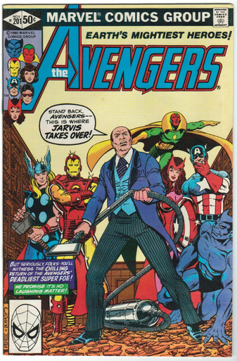 Avengers #201 VF/NM Front Cover