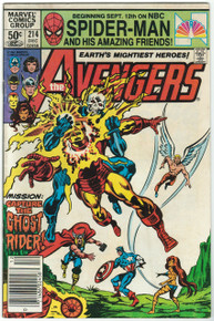 Avengers #214 VF Front Cover