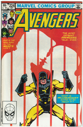 Avengers #224 VF/NM Front Cover