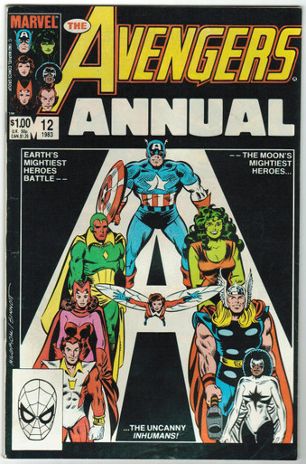 Avengers Annual #12 VF Front Cover