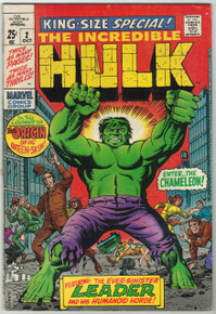 Incredible Hulk Annual #2 VF Front Cover