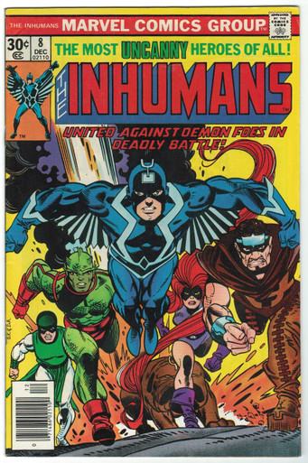 Inhumans #8 VF Front Cover