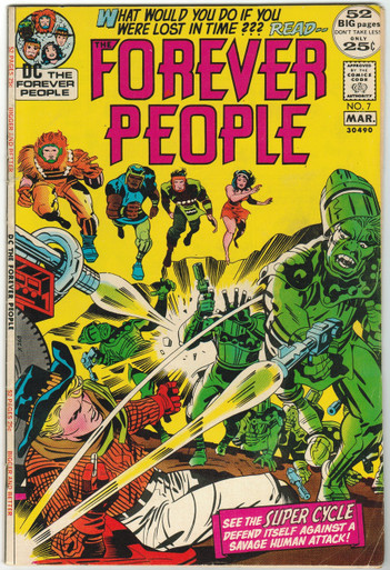 Forever People #7 VG Front Cover