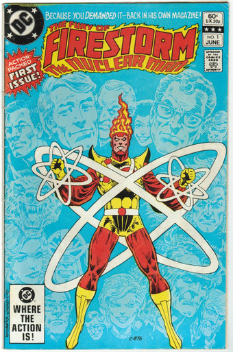 Fury of Firestorm #1 VG Front Cover