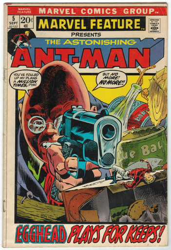 Marvel Feature #5 VG Front Cover