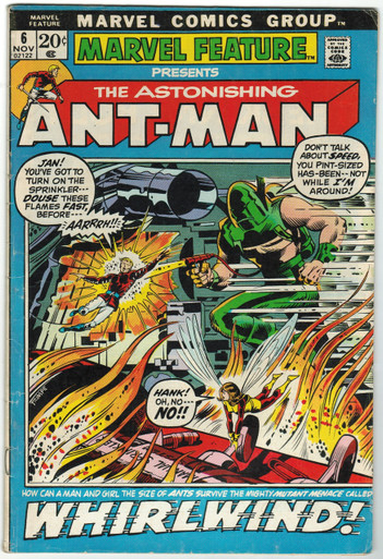 Marvel Feature #6 VG Front Cover