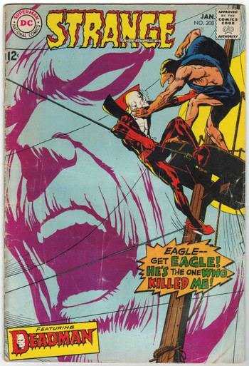 Strange Adventures #208 VG Front Cover