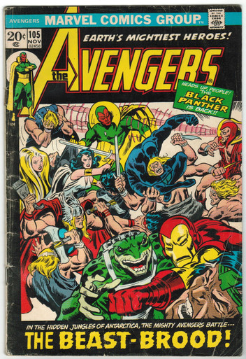 Avengers #105 GD Front Cover