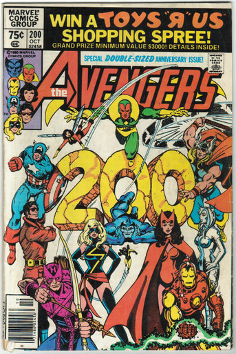 Avengers #200 VG Front Cover