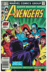 Avengers #218 FN Front Cover