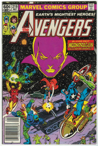 Avengers #219 FN Front Cover