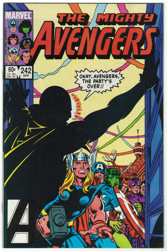 Avengers #242 VF/NM Front Cover