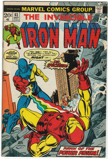 Iron Man #63 VF Front Cover