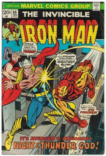 Iron Man #66 VG Front Cover