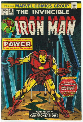 Iron Man #69 FN Front Cover
