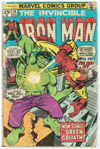 Iron Man #76 FR Front Cover