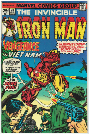 Iron Man #78 VF Front Cover