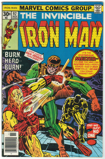 Iron Man #92 VF Front Cover