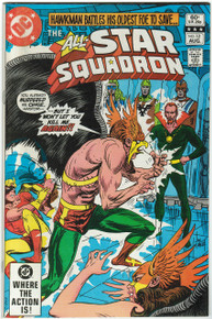 All Star Squadron #12 VF+ Front Cover