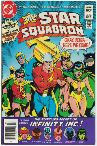 All Star Squadron #26 VF Front Cover