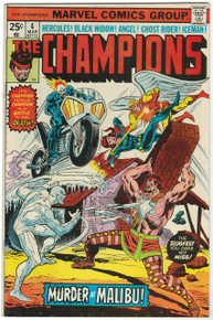 Champions #4 FN Front Cover