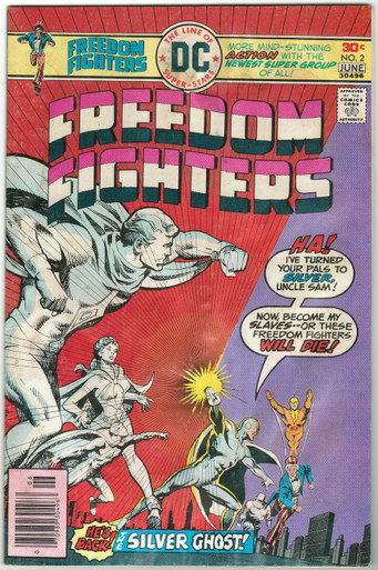 Freedom Fighters #2 GD Front Cover
