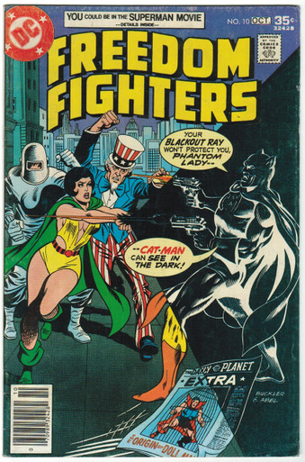 Freedom Fighters #10 VG Front Cover