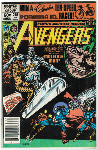Avengers #215 FN Front Cover