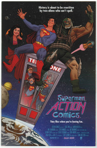 Action Comics #40 NM Movie Poster Variant Front Cover